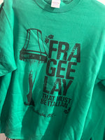 Load image into Gallery viewer, FRA GEE LAY Red Leg Lamp Sweatshirt
