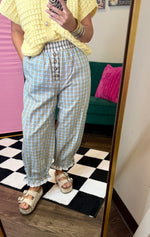 Load image into Gallery viewer, Plaid “balloon” Pants
