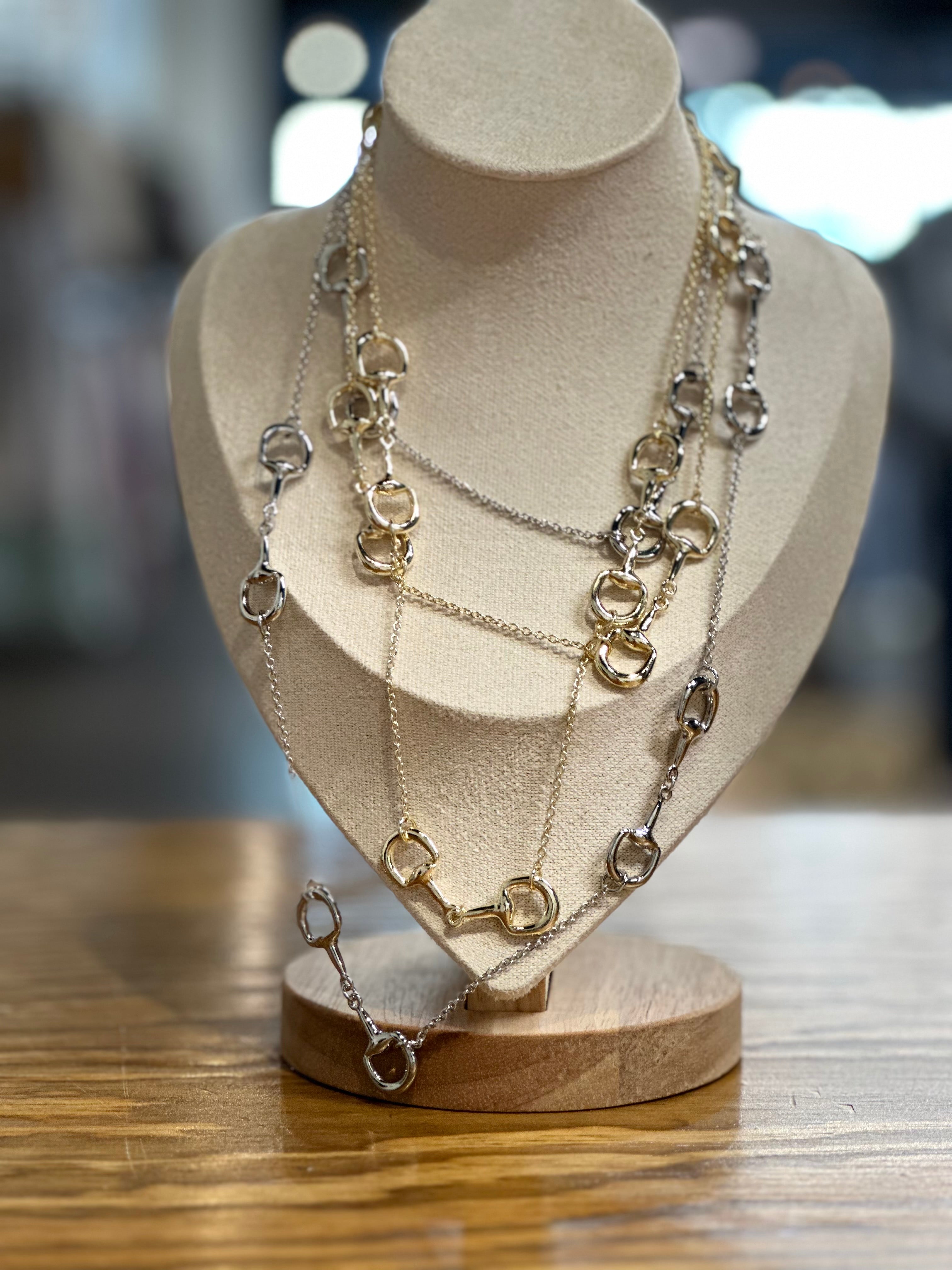 Snaffle Bit Necklace