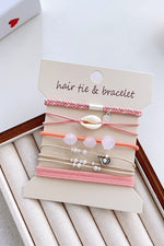 Load image into Gallery viewer, Metal Chain Hair Tie Ponytail Scunchie Bracelet
