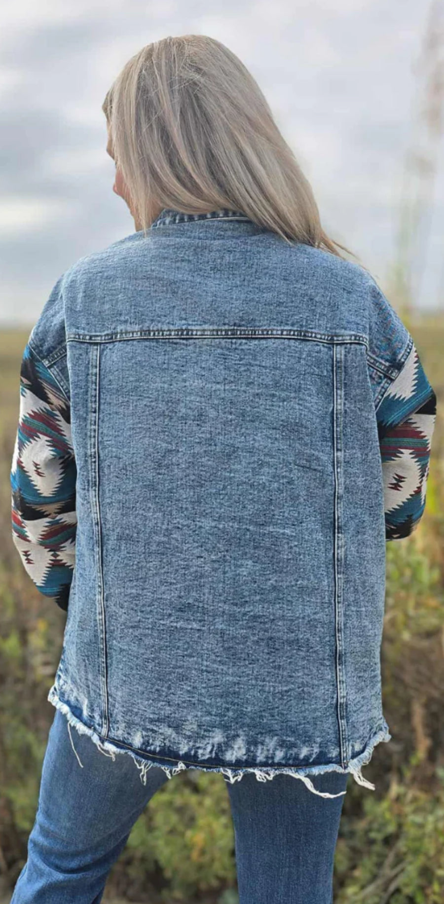 STERLING KREEK~ SOUTHERN ROOTS DENIM SHACKET