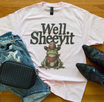 Load image into Gallery viewer, Well Sheeyit Cowboy Frog Tee
