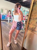Load image into Gallery viewer, Stars and Stripes Judy Blue Shorts
