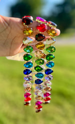 Load image into Gallery viewer, Pear Jeweled Necklace
