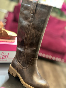 Corky Gallop Espresso Crinkle Boot