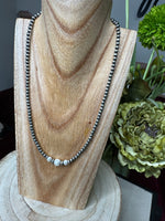 Load image into Gallery viewer, Vintage Navajo Pearls w/White Pearls
