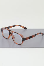 Load image into Gallery viewer, Ribbed Aviator Blue Light Blocker Optical Glasses
