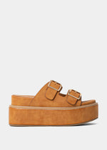 Load image into Gallery viewer, Shu Shop Lucinda Camel Wedge
