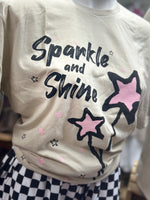 Load image into Gallery viewer, Sparkle &amp; Shine Tee
