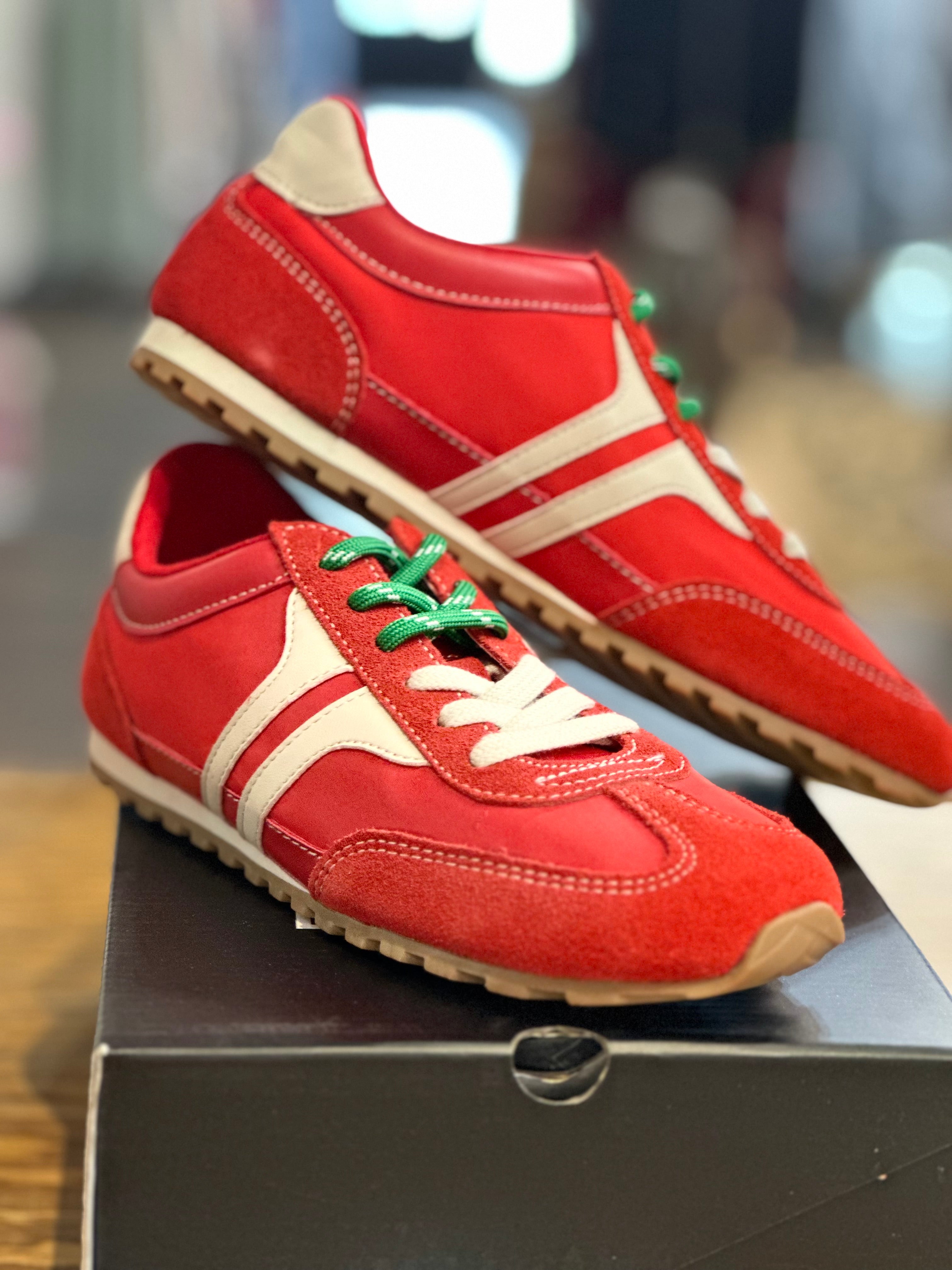 ShuShop Sarah Red  Sneaker Shoe