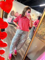 Load image into Gallery viewer, Striped French Terry Top

