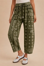 Load image into Gallery viewer, Handkerchief Barrel Pant
