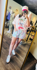 Load image into Gallery viewer, Colored Cheetah Graphic Tee
