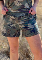Load image into Gallery viewer, STERLING KREEK~ CAMO KREEK SHORTS
