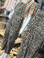 Load image into Gallery viewer, Leopard Barrel Overall
