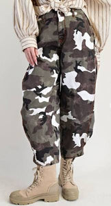 Camo Washed Denim