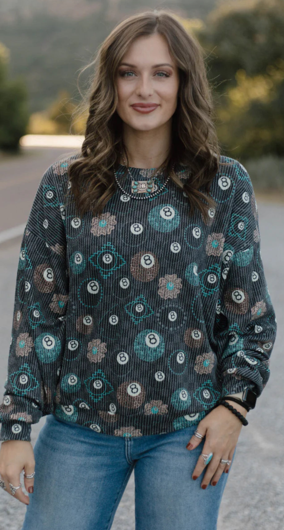 STERLING KREEK~ BREAK SHOT BLOSSOM TOP