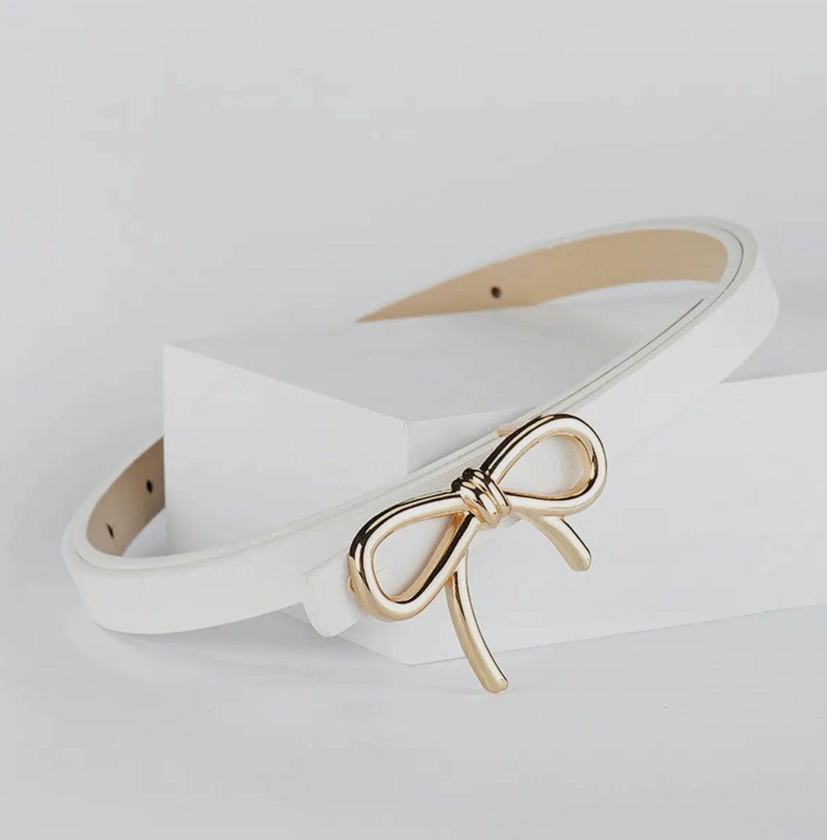 “Bow” Women’s Slim Belt