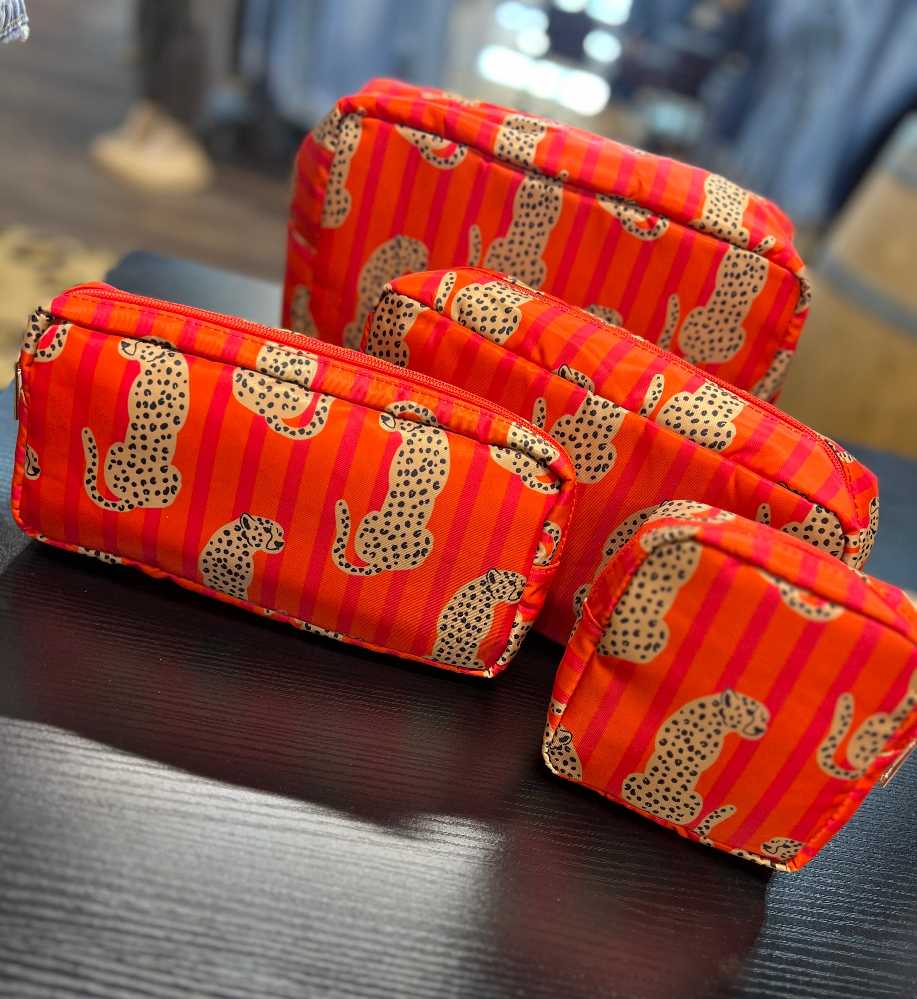 4 piece make up travel set