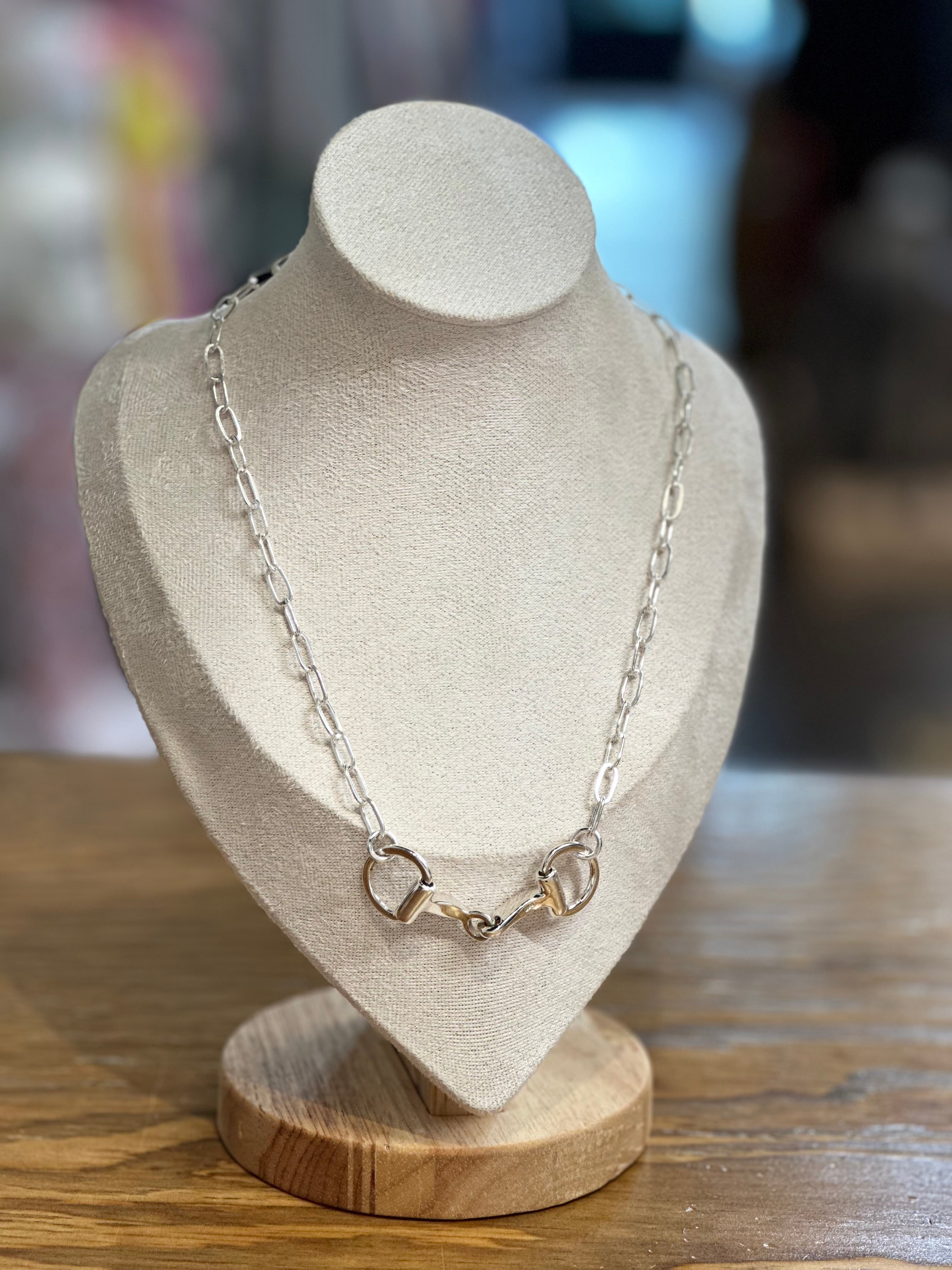 Sterling Silver Snaffle Bit