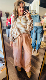 Load image into Gallery viewer, Bibi Texture Stripe Knit Top
