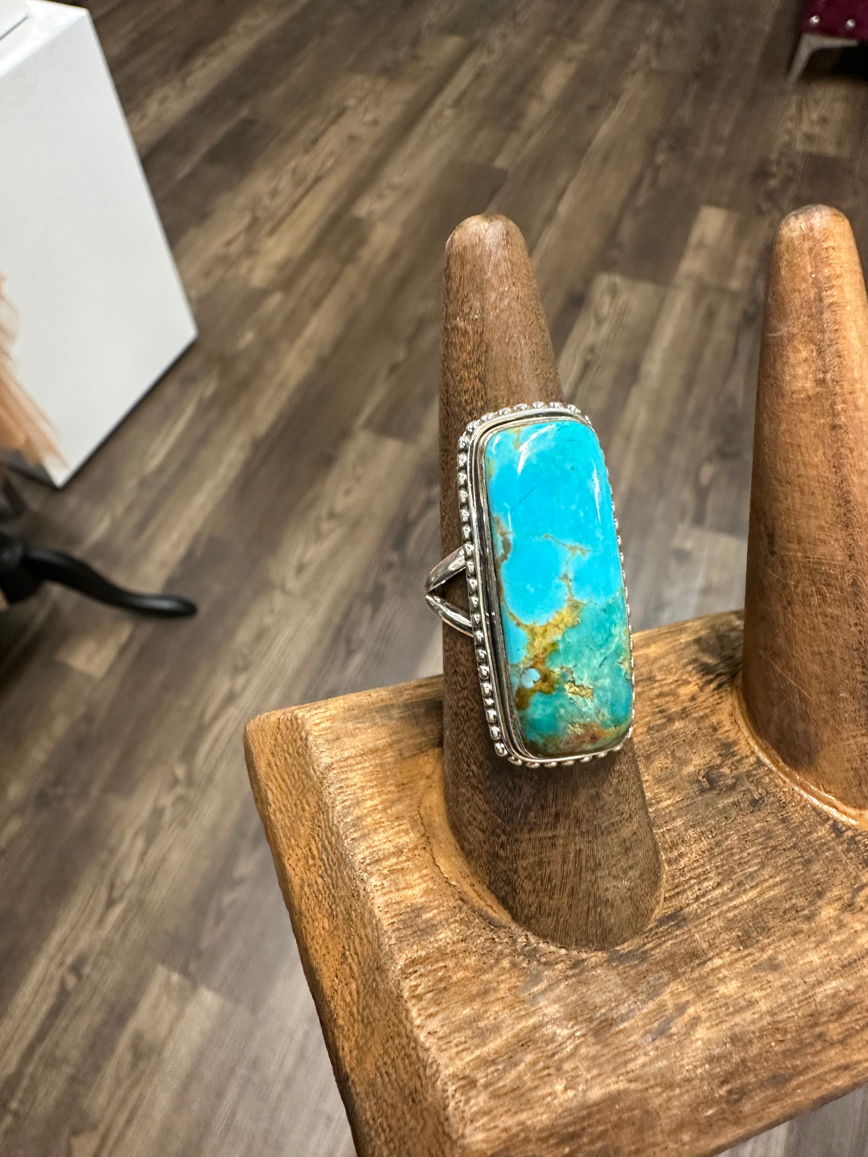 Sterling Silver Rectangle Ring