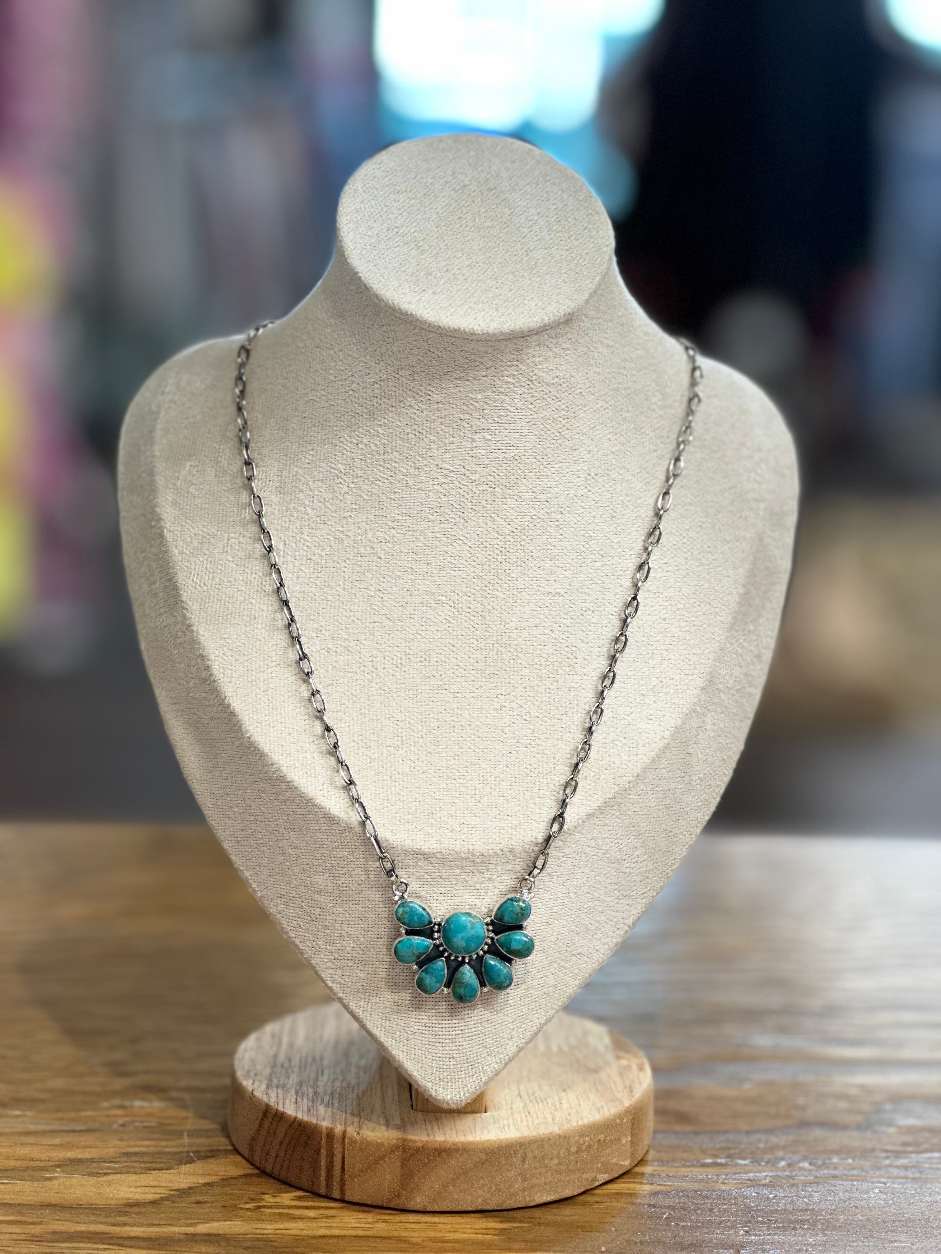 Sterling Silver Cluster