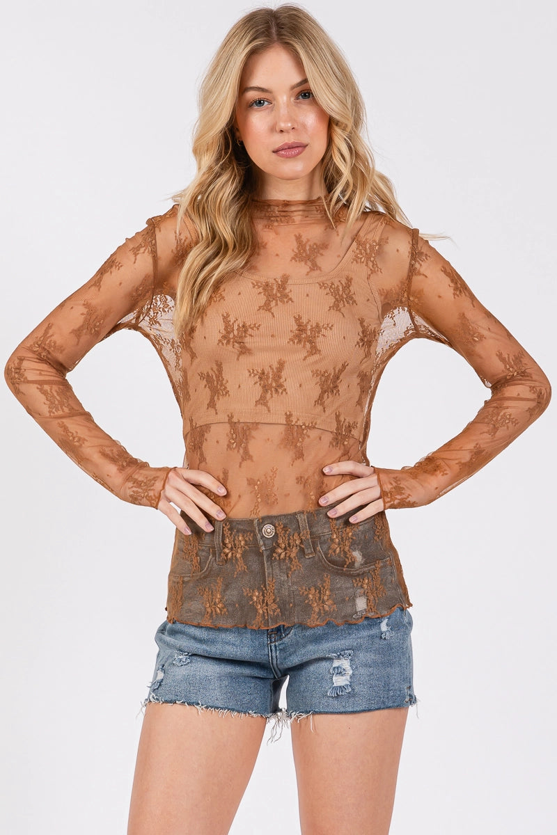 Lace Undershirt
