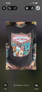 Load image into Gallery viewer, STERLING KREEK VIVA LAS COWGIRL MESH TOP
