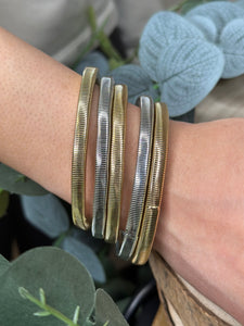 Silver/Gold Stretch Stack