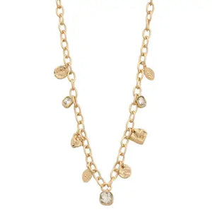 Chunky Chain Charm Necklace