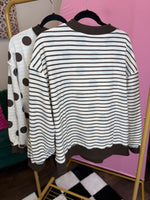 Load image into Gallery viewer, Oversized Mock Neck Reversible Sweatshirt
