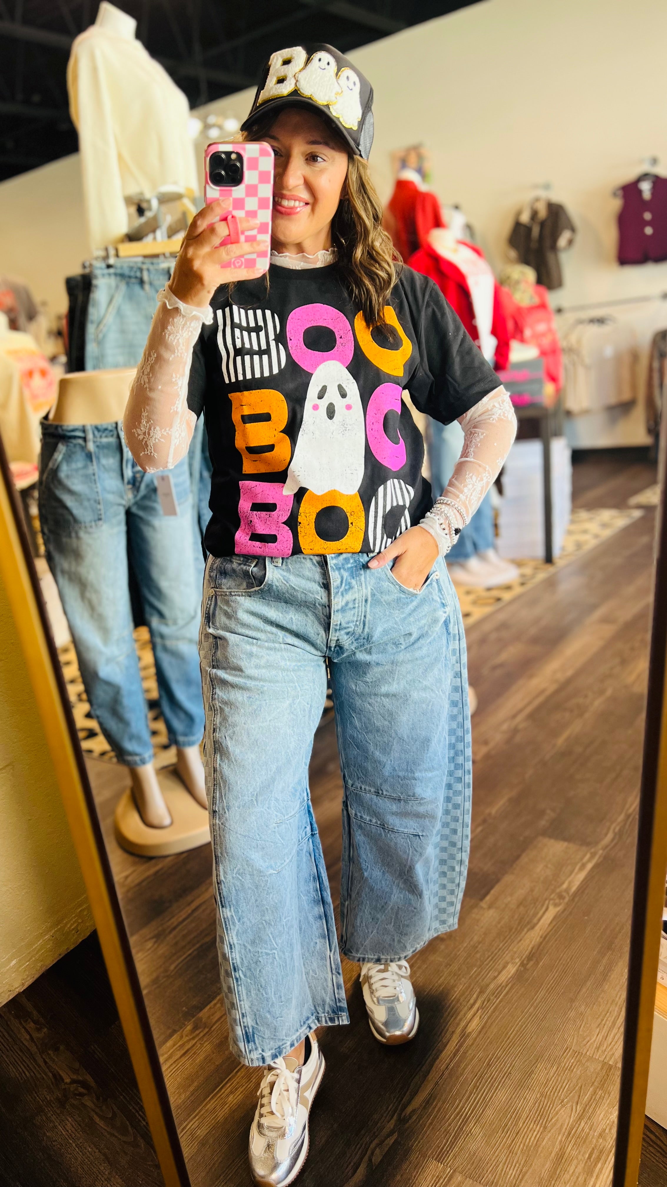 Stacked BOO Tee
