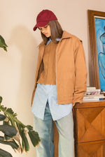 Load image into Gallery viewer, Hyfve Zip Front Puffer Barn Jacket
