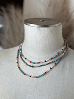 Load image into Gallery viewer, Multi Strand Navajo Necklace
