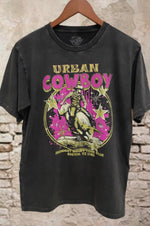 Load image into Gallery viewer, Urban Cowboy Austin Texas Bash Acid
Wash Relaxed Tee
