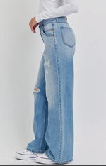 Load image into Gallery viewer, Cello High Rise Wide Leg
