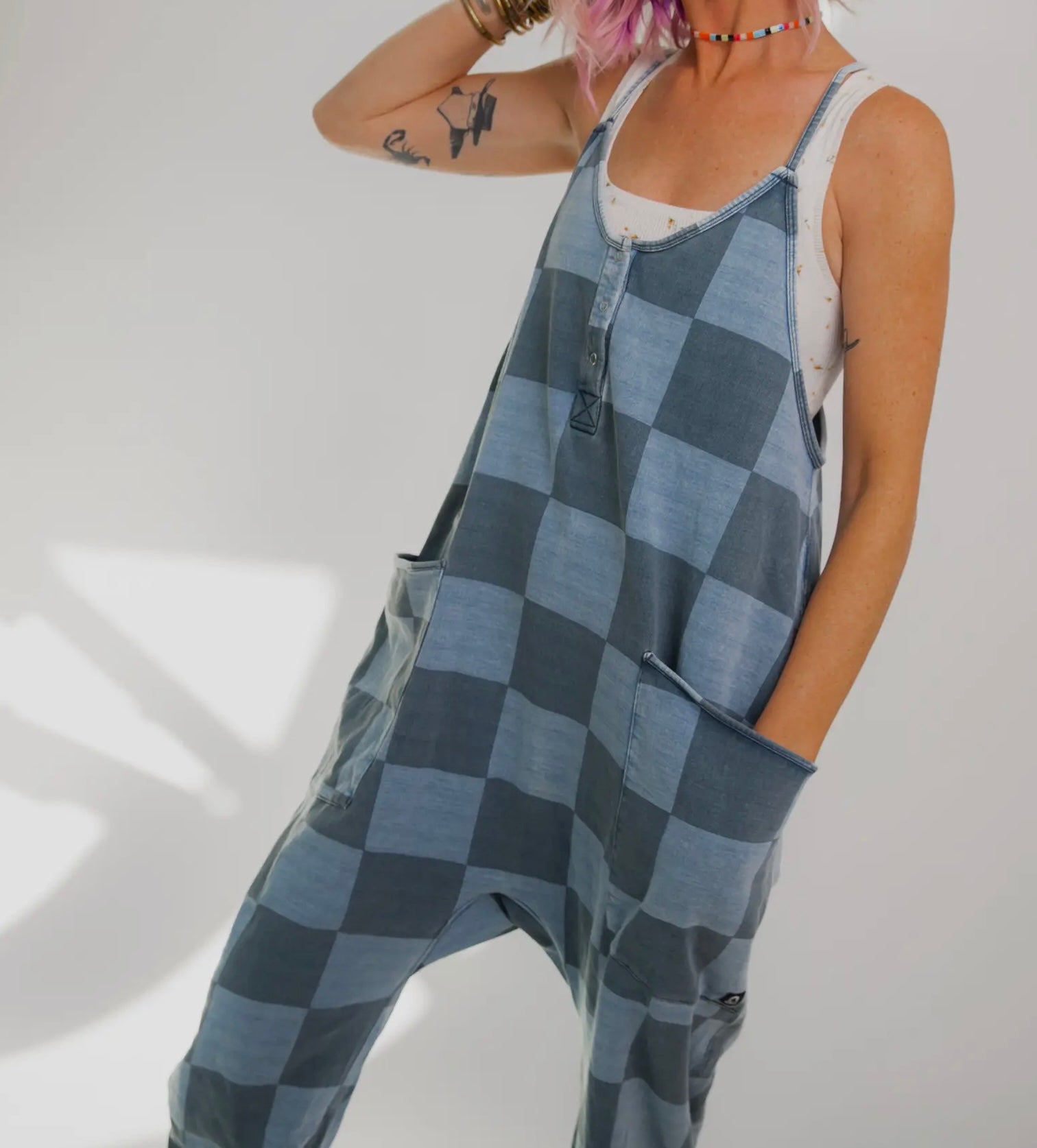 Women’s Tank Jumper Blue