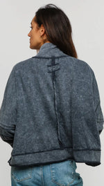 Load image into Gallery viewer, Kori America ~ Mineral Wash Thumbhole Knit Top
