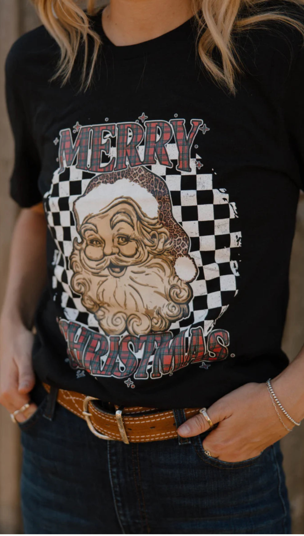 STERLING KREEK ~ CHECKED TWICE TEE