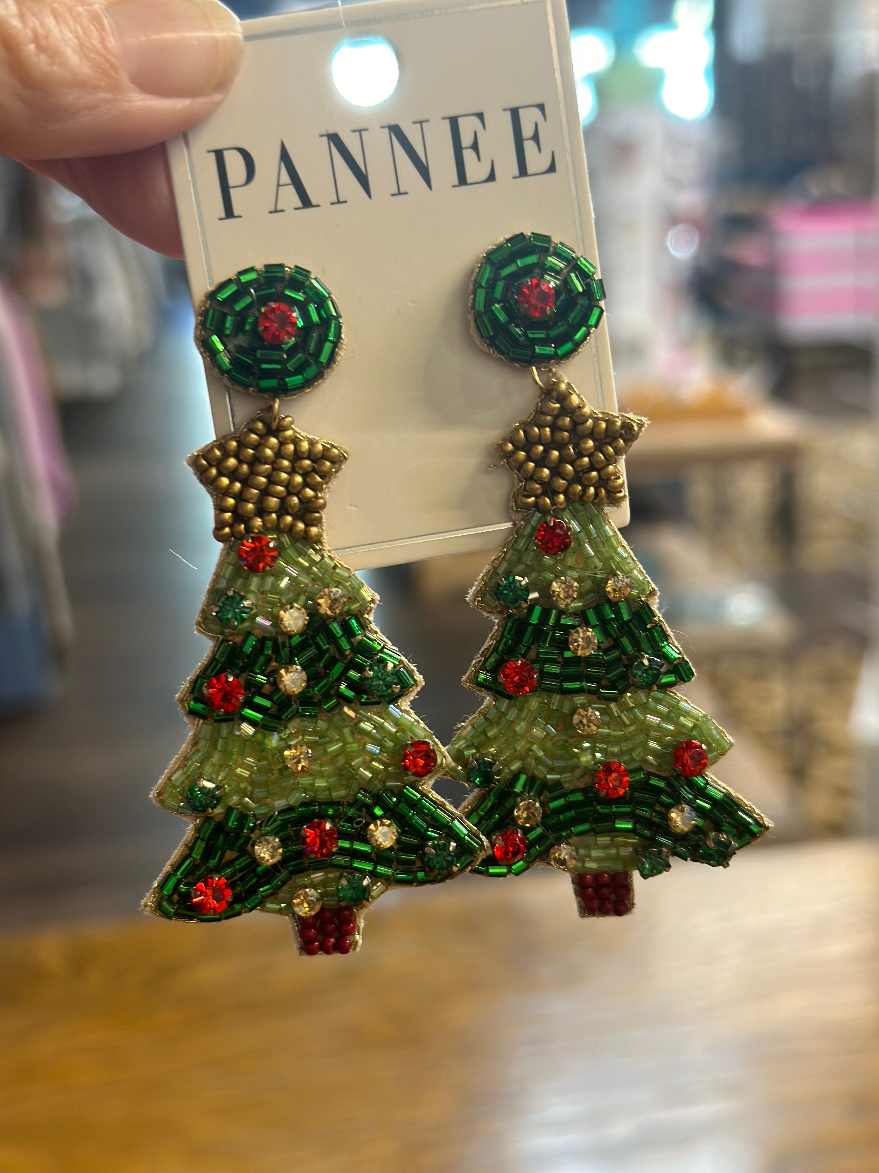 Christmas Tree Earring