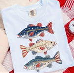 Load image into Gallery viewer, Patriotic Fish 4th of July

