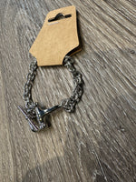 Load image into Gallery viewer, Gold/Silver Snaffle Bit Bracelet
