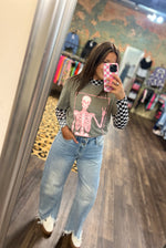 Load image into Gallery viewer, Skeleton Peace Tee
