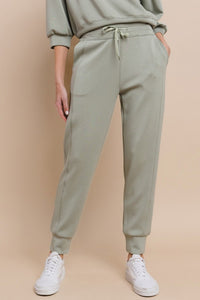 Sporty Chic Scuba Joggers