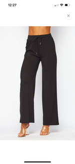 Load image into Gallery viewer, Ribbed wide leg pants

