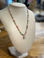 Load image into Gallery viewer, Taylor Shaye Violet Beaded Necklace
