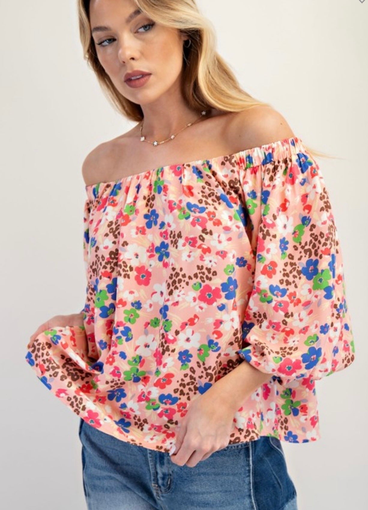 FloralOff The Shoulder
