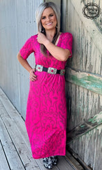 Load image into Gallery viewer, Sterling Kreek Cowgirls Like Us Maxi Dress
