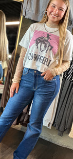 Load image into Gallery viewer, Cowgirl Graphic Tee by Nylon
